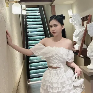 Chân Váy 3 Tầng Ren Xinh Giảm Giá - Tiemvaixinh, Chỉ 240k Thay Vì 300k, Hot Trend Cực Đẹp 4