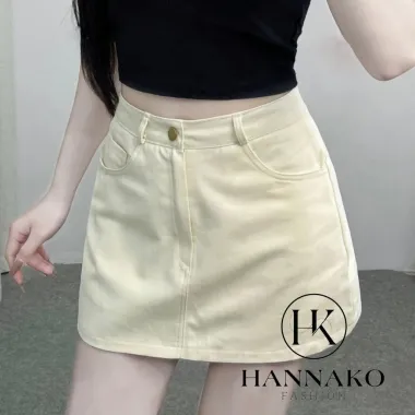 Chân váy kaki chữ A ngắn trẻ trung, co giãn cao cấp giá chỉ 79.500đ - Mã 506 6