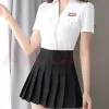 Chân Váy Mini Nữ Lưng Cao Xếp Ly Lệch Tà - Giảm 22% còn 187.920đ 3