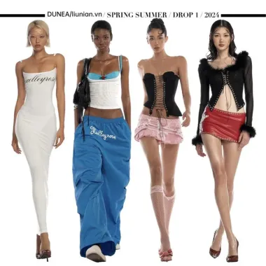 Chân Váy Mini Nữ Lưng Cao Xếp Ly Lệch Tà - Giảm 22% còn 187.920đ
