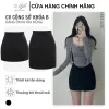 Chân váy mini nữ TODOBLACK mềm mại, gợi cảm, khóa kéo hông, đường phố, giá chỉ 72k