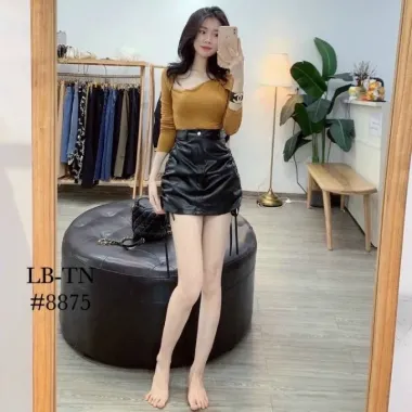 Chân váy ngắn co dãn có quần bảo hộ, váy ôm body gân tăm - Giảm 15% chỉ 69k 6 Chân váy ngắn co dãn có quần bảo hộ, váy ôm body gân tăm - Giảm 15% chỉ 69k 6