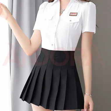 CHÂN VÁY NGẮN XẾP LY TO GIẢM GIÁ CỰC SỐC CHỈ 29580Đ - TUYẾT MƯA CAO CẤP LÊN DÁNG XINH