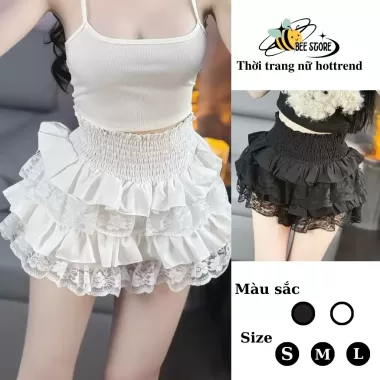 Chân váy nữ dáng ngắn lưng thấp xẻ tà phối ren Bee Store, Chân váy ngắn ôm body viền ren đính nơ phong cách sexy 6 Chân váy nữ dáng ngắn lưng thấp xẻ tà phối ren Bee Store, Chân váy ngắn ôm body viền ren đính nơ phong cách sexy 6