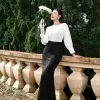 Chân váy Ren đuôi cá chất QC mềm mịn, 2 lớp lót phong cách sexy