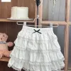 CHÂN VÁY REN TRẮNG NGẮN 4 TẦNG ĐÍNH NƠ GIÁ CỰC SỐC CHỈ 139K 4