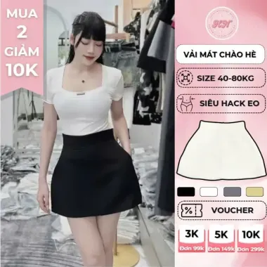 Chân váy xếp tầng ren PAPERCOP ngắn xòe nhẹ, chất thô hạt nổi, lưng thun co giãn giá chỉ 165k! 4 Chân váy xếp tầng ren PAPERCOP ngắn xòe nhẹ, chất thô hạt nổi, lưng thun co giãn giá chỉ 165k! 4