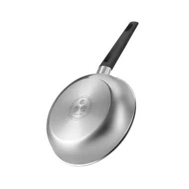 Chảo Inox Liền Khối Chống Xước Gỉ - Dùng Cho Mọi Bếp - 18/20/24/26cm - Giá Chỉ 99.000Đ 4