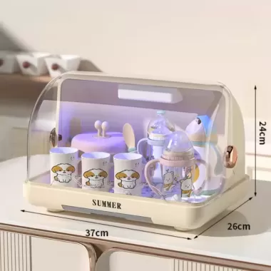 (CHÍNH HÃNG) Khay Úp Bình Sữa Tiệt Trùng MONO Bảo Quản Bằng Tia UVC Loại Bỏ Vi Khuẩn 99% Không BPA An Toàn Tiện Dụng 8