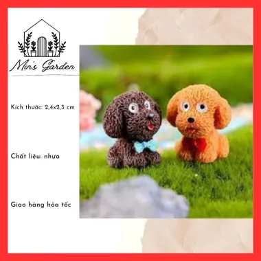 Chó Poodle Trang Trí Tiểu Cảnh Giá Rẻ - Mua Ngay 5400K FREE SHIP Chó Poodle Trang Trí Tiểu Cảnh Giá Rẻ - Mua Ngay 5400K FREE SHIP