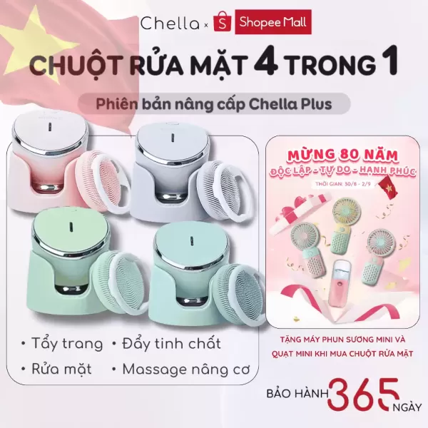 Hướng dẫn bảo dưỡng và vệ sinh Chuột Rửa Mặt Chella 4 trong 1 để duy trì hiệu suất lâu dài