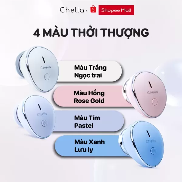 Hướng dẫn chi tiết cách tận dụng 4 chức năng của chuột rửa mặt Chella 4 trong 1
