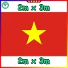 Cờ Tổ Quốc Việt Nam 2x3m Vải Satanh Loại Đẹp - Giá Chỉ 210k Giảm Từ 270k
