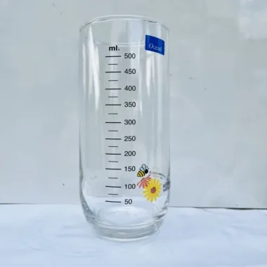 Cốc đong thủy tinh 625ml chia vạch đo lường chính xác giá rẻ 70k 3