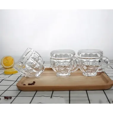 Cốc Thủy Tinh Có Quai 180ml - Giá Chỉ 60.000đ Giảm Từ 72.000đ - Mua 1 Tặng 6