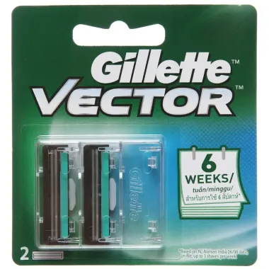 Combo 12 Vỉ Cạo Râu Gillette Vector 2 Lưỡi - Giảm 24% Chỉ Còn 55.000đ 5