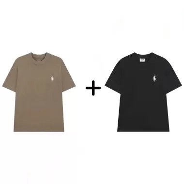 COMBO 2 Áo Thun Nam Cổ Tròn PN STORE Chất Vải Cotton Thoáng Mát Họa Tiết Thêu Logo Nổi Sắc Nét AT03 1