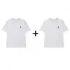 COMBO 2 Áo Thun Nam Cổ Tròn PN STORE Chất Vải Cotton Thoáng Mát Họa Tiết Thêu Logo Nổi Sắc Nét AT03 5