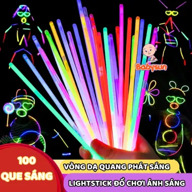 Combo 20 và 100 Que Phát Sáng Kèm Đầu Nối - Tiết Kiệm 8800đ - 40.000đ 4