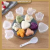 Combo Khuôn Ép Cơm Sushi Nhật Bản - Tạo Hình Cơm Nắm Bento Dễ Dàng Chỉ 35.000đ 1