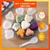 Combo Khuôn Ép Cơm Sushi Nhật Bản - Tạo Hình Cơm Nắm Bento Dễ Dàng Chỉ 35.000đ 4