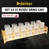 Combo Rượu Sang Trọng - Ly Thủy Tinh Pha Lê 20ml Kim Cương Nhỏ Gọn Giá 58.000Đ 1