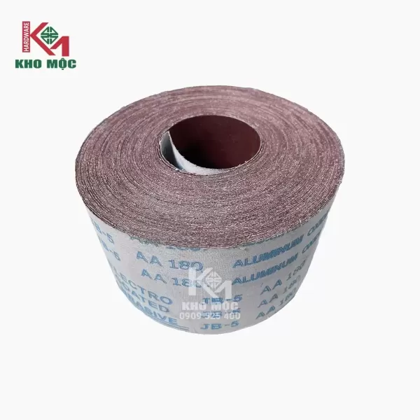 Cách lựa chọn độ nhám A60‑A400 cho cuộn giấy ráp JB5 trong các công việc sơn và mài gỗ