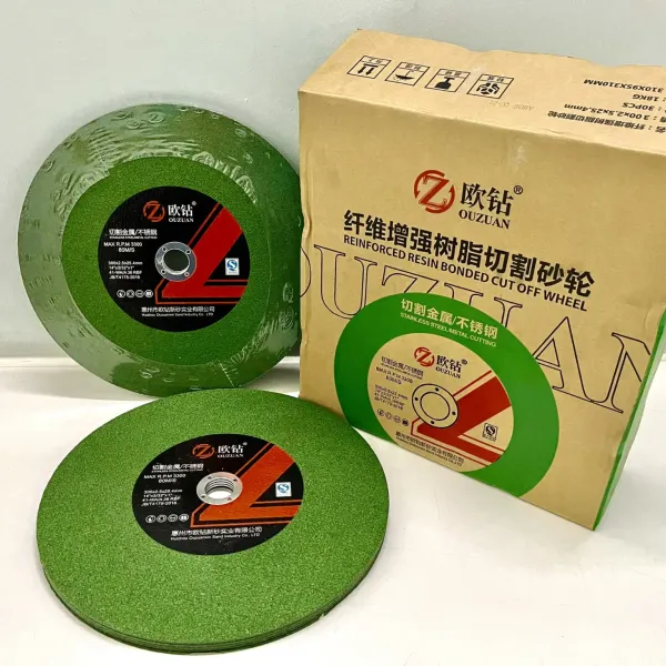 Trải nghiệm thực tế: Đánh giá độ bền và hiệu suất của đá cắt xanh 250 mm OUZUAN trong môi trường gia công