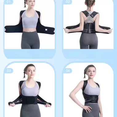 Đai chống gù lưng NAM NỮ | Cho gymer, văn phòng &amp; phụ nữ sau sinh | Giữ dáng – Đai định hình lưng 7