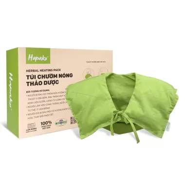 Đai Chườm Thảo Dược Vai Gáy Hapaku, Giảm Đau Vai Gáy, Massage Cổ Vai Gáy, Thoái Hóa Đốt Sống Cổ