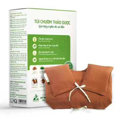 ĐAI GỐI NGẢI CỨU NÂU &amp; ĐAI GỐI NGẢI XANH CON HƯƠU -Đai Chườm Giảm Đau Khớp Gối - Túi Chườm Khớp Gối 1
