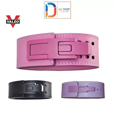 Đai Lưng Tập Gym VALEO Da Bò Cao Cấp , Có Khóa Lẫy Kim Loại, Hỗ Trợ Deadlift , Squat, Tập Tạ - 1106 8
