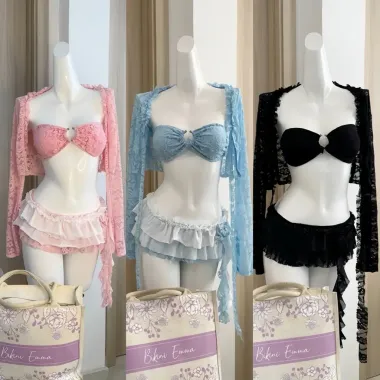 Đầm Bikini Liền Thân ECHU Jumpsuit Sexy Pha Lưới Siêu Hấp Dẫn Giảm 29k Còn 29.000đ 1