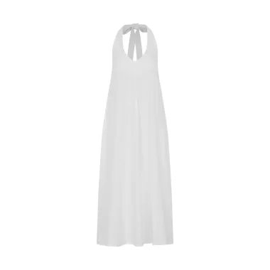 Đầm Dài Xoè Cột Nơ Sau Cổ Hở Lưng RUSTEA Bow-tie Maxi Dress Giá Shock 756500đ 6