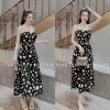 Đầm Dự Tiệc Nữ Sang Chảnh Tơ Xốp Chấm Bi Giá Shock Chỉ 134900đ