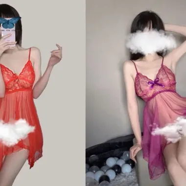 Đầm Ngủ Ren Xuyên Thấu Nữ - Giảm Giá 80k - Đẹp Sang, Giá Chỉ 349k 1