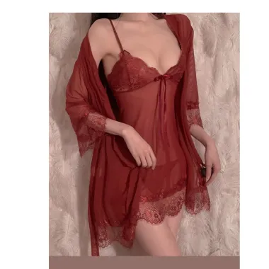 Đầm Ngủ Ren Xuyên Thấu Nữ - Giảm Giá 80k - Đẹp Sang, Giá Chỉ 349k 3