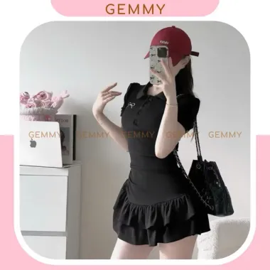 Đầm Polo Nữ Rút Eo Xòe Đuôi Cá Dễ Thương Giá Cực Sốc 88400 VNĐ - XX126.1 6 Đầm Polo Nữ Rút Eo Xòe Đuôi Cá Dễ Thương Giá Cực Sốc 88400 VNĐ - XX126.1 6