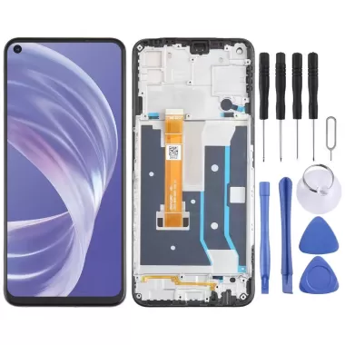 Dành Cho OPPO A73 5G CPH2161 Vỏ Da Thật Chính Hãng Retro Tích Hợp Tấm Kim Loại Chống Trơn Trượt Ốp điện thoại