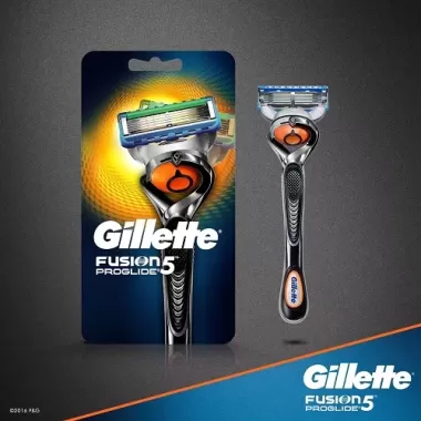 Dao cạo râu Nhật Bản cao cấp 5 lưỡi Gillette Fusion Proglide (Cán Dao + Lưỡi Dao + Đầu bảo vệ) nội địa Nhật Bản 3