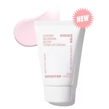 (Date 24/08/2026) Kem Dưỡng Trắng Da Nâng Tone Tức Thì Innisfree Jeju Cherry Blossom Tone Up Cream