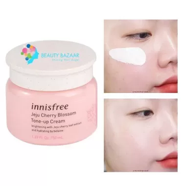 (Date 24/08/2026) Kem Dưỡng Trắng Da Nâng Tone Tức Thì Innisfree Jeju Cherry Blossom Tone Up Cream 7 (Date 24/08/2026) Kem Dưỡng Trắng Da Nâng Tone Tức Thì Innisfree Jeju Cherry Blossom Tone Up Cream 7