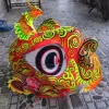 Đầu lân vẽ tay cho trẻ từ lớp 6 đến lớp 9 chơi hoặc decor tết siêu đẹp ❤️❤️❤️ 4