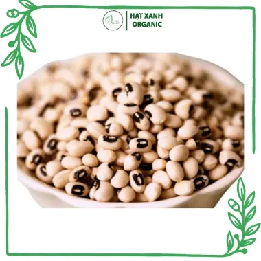 Đậu Trắng Mắt Cua Hạt Nhỏ 1kg - Giảm 25k, Giá 55.000đ/kg Chất Lượng Cao 6 Đậu Trắng Mắt Cua Hạt Nhỏ 1kg - Giảm 25k, Giá 55.000đ/kg Chất Lượng Cao 6