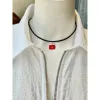 Dây chuyền da choker cờ Việt Nam giá rẻ chỉ 20000đ - Dây cổ hình lá cờ Việt Nam chính hãng 1