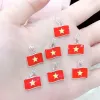 Dây chuyền da choker cờ Việt Nam giá rẻ chỉ 20000đ - Dây cổ hình lá cờ Việt Nam chính hãng 6