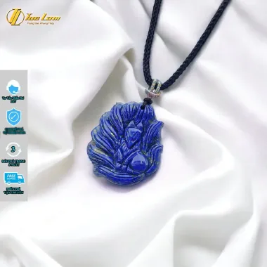 Dây Chuyền Hồ Ly Phong Thủy Thái Lan Thiên Tâm Giá Rẻ - Bảo Châu Đá quý