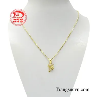 Dây Chuyền Hồ Ly Phong Thủy Thái Lan Thiên Tâm Giá Rẻ - Bảo Châu Đá quý