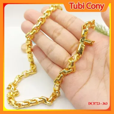 Dây Chuyền Nam 5 Lượng Mạ Vàng Khoá Hộp May Mắn, Tài Lộc - Giá Chỉ 686k