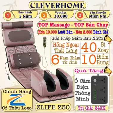 Đệm massage toàn thân, nệm mat xa tại nhà, ghế massage phục hồi giảm đau nhức hỗ trợ tuần hoàn máu 1